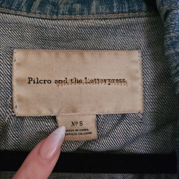 Anthropologie Pilcro and the Letterpress Avie Denim Jacket - Picture 3 of 4